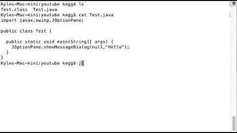 Java JOptionPane Message Dialog