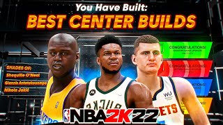 Top 3 Best Center Builds in NBA 2K22 CURRENT GEN! BEST BIGMAN BUILDS IN NBA2K22! BEST BUILD 2K22!