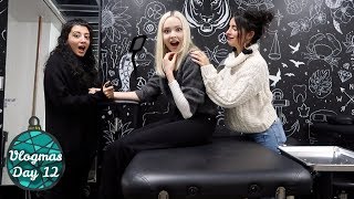 GETTING MATCHING TATTOOS WITH MY BEST FRIEND | Vlogmas Day 12 screenshot 5