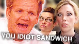 gordon ramsay SCREAMING at people for 6 minutes straight