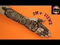 Beautiful arabic henna design  easy arabic mehndi design for front hand  110 zara mehendi art