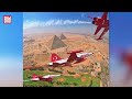 Gizeh aus der Luft: Türkische Kunstflieger rasen über die Pyramiden