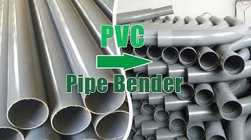 The Production Process of 4-inch Pipe Bending / PVC Pipe Bending Machine