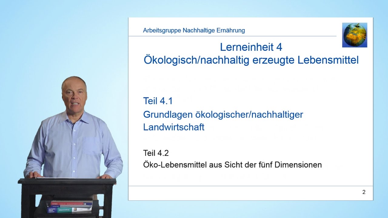4.1 Teaser | Ökologisch/nachhaltig erzeugte Lebensmittel | Grundlagen ökolog. Landwirtschaft
