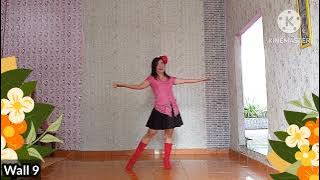 ADA RINDU YANG TERLALU - Line Dance - Choreo by NINE (INA) April 2024