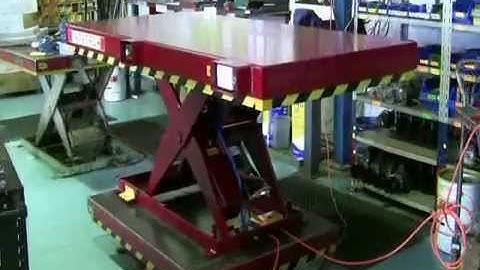 Scissor Lift Tables - Materials Handling