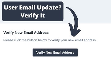 Laravel Package: Verify New Email After Changing It