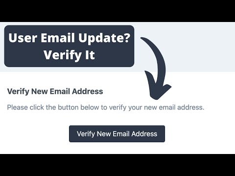 Laravel Package: Verify New Email After Changing It