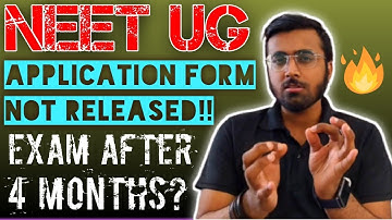 NEET UG 2021🔥🔥 | Application Form Not Released🤔 | Exam After 4 Months?😱 NEET UG Update | AR SQUAD