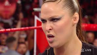 Ronda Rousey violates suspension to brutalize Alexa Bliss Raw, July 16, 2018