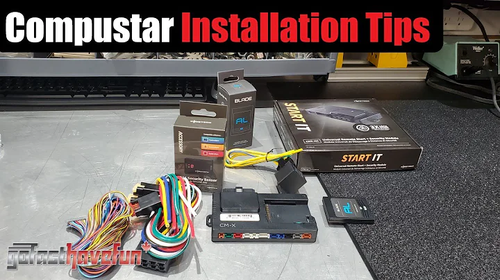 How To Install Compustar Remote Starter / Security System & Alarm Installation Tips | AnthonyJ350