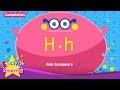 Kids vocabulary compilation - Words starting with H, h - Learn English for kids