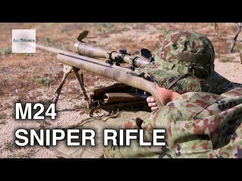 Vidéo: Fusil de sniper M24: description, spécifications