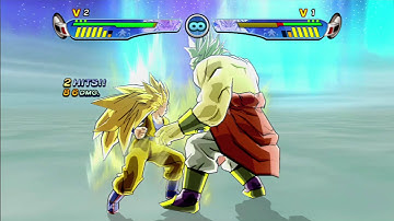 Dragonball Z Budokai 3 - Goku Vs  Broly (Average Level)