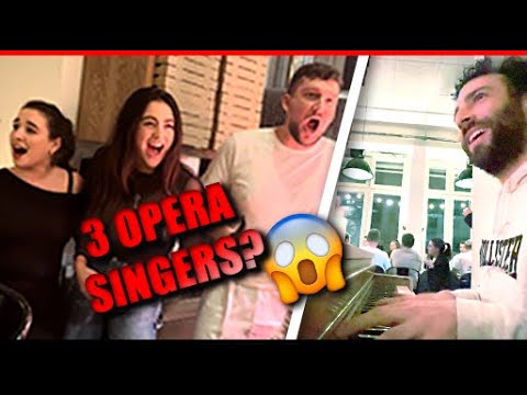 An OPERA SINGER joins me when I play BELLA CIAO 🇮🇹😱