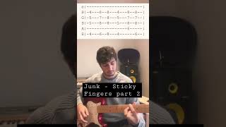 Junk - Sticky Fingers guitar lesson part 2