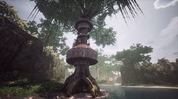 Conan Exiles - Building a Treehouse, Jungle, Volcano, The Purge