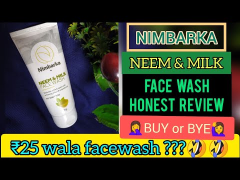 Indian Brand Facewash | NIMBARKA Facewash Review | Neem n Milk Facewash @Priyanka Sharma
