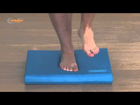How to use the Therapy in Motion deluxe balance pad