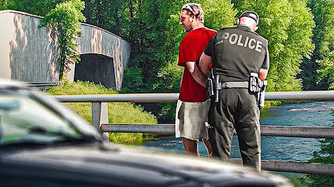 Arrested While Magnet Fishing….