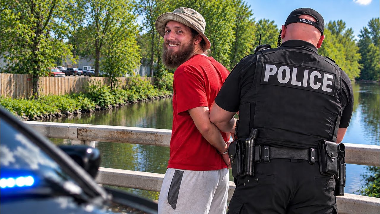 Arrested While Magnet Fishing….