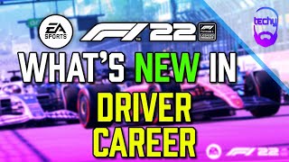 F1 22 Driver Career - What&#39;s New?