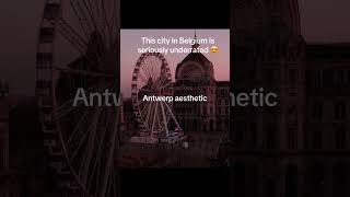 This city in Belgium is seriously underrated 😍 #antwerp #belgium #citytrip #shorts