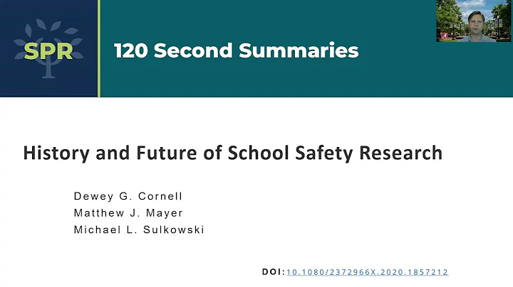 History and Future of School Safety Research - Cor...