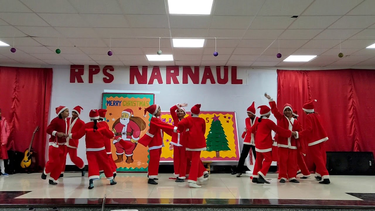 Merry Christmas Dance Jingle Bells Kids Dance Simple Choreography