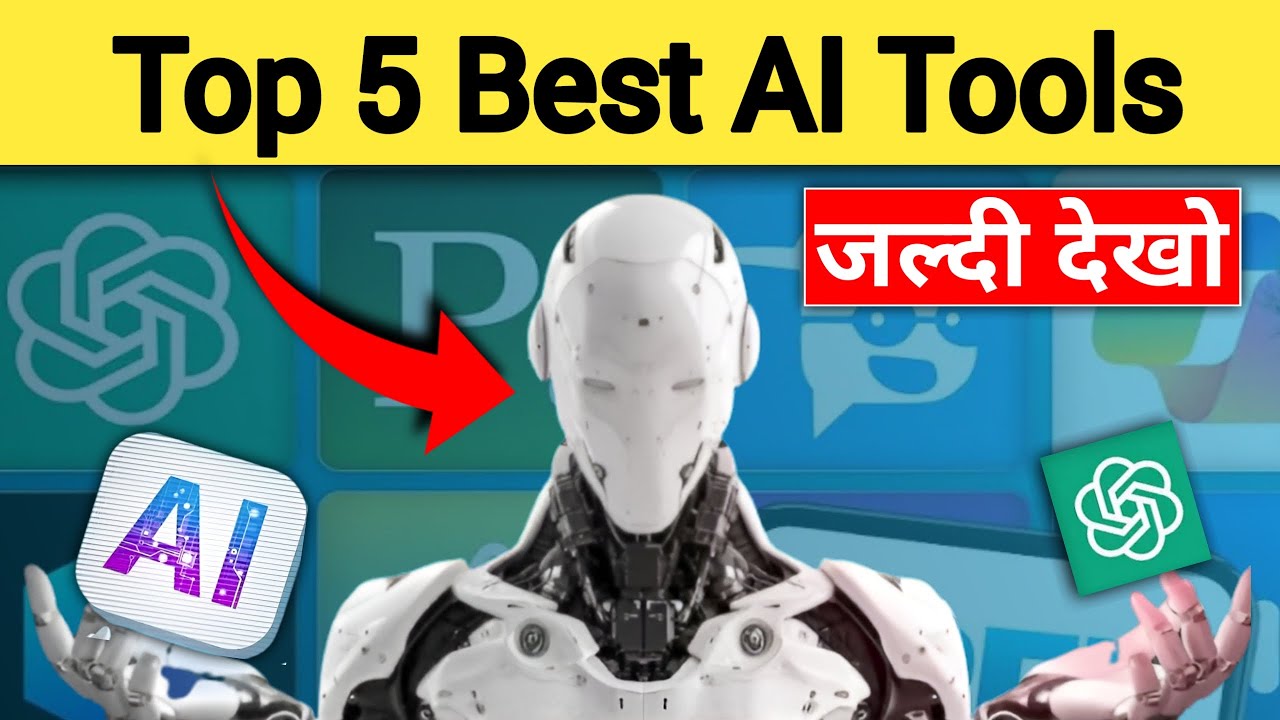 Top 5 Most powerful Ai Tool 🔥!! 5 Useful Arificial Intilegent in 2025 ...