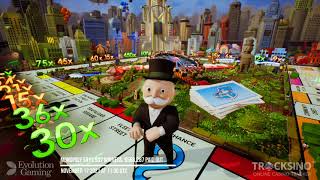 😱😱Monopoly 591x 4 Rolls MEGA BIG WIN!!!!!!! 💲💰