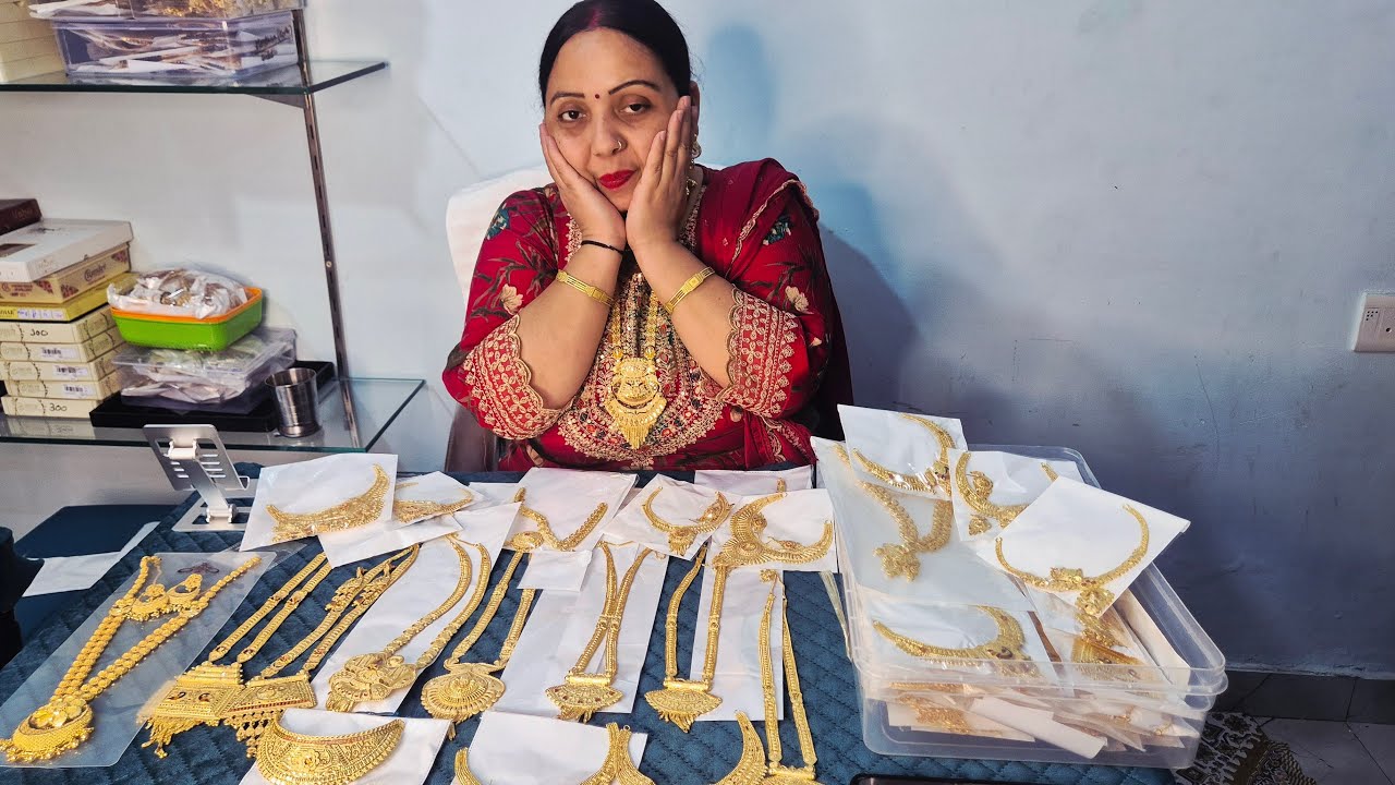 Booking number 8595656678 one gram gold jewellery party wear bhari sale