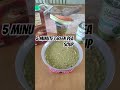 Quick and easy and delicious pea soup