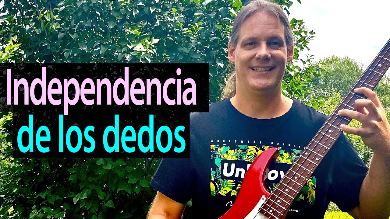 Mejor ejercicio para la Independencia de los Dedos (mano izquierda en el bajo eléctrico)