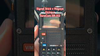 Signal Stick vs Nagoya 771 using a SureCom SR-112 Parrot Repeater #hamradio #gmrs