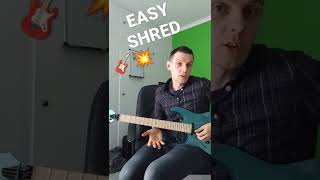 This Is An EASY But SUPER Fast SHRED Lick 