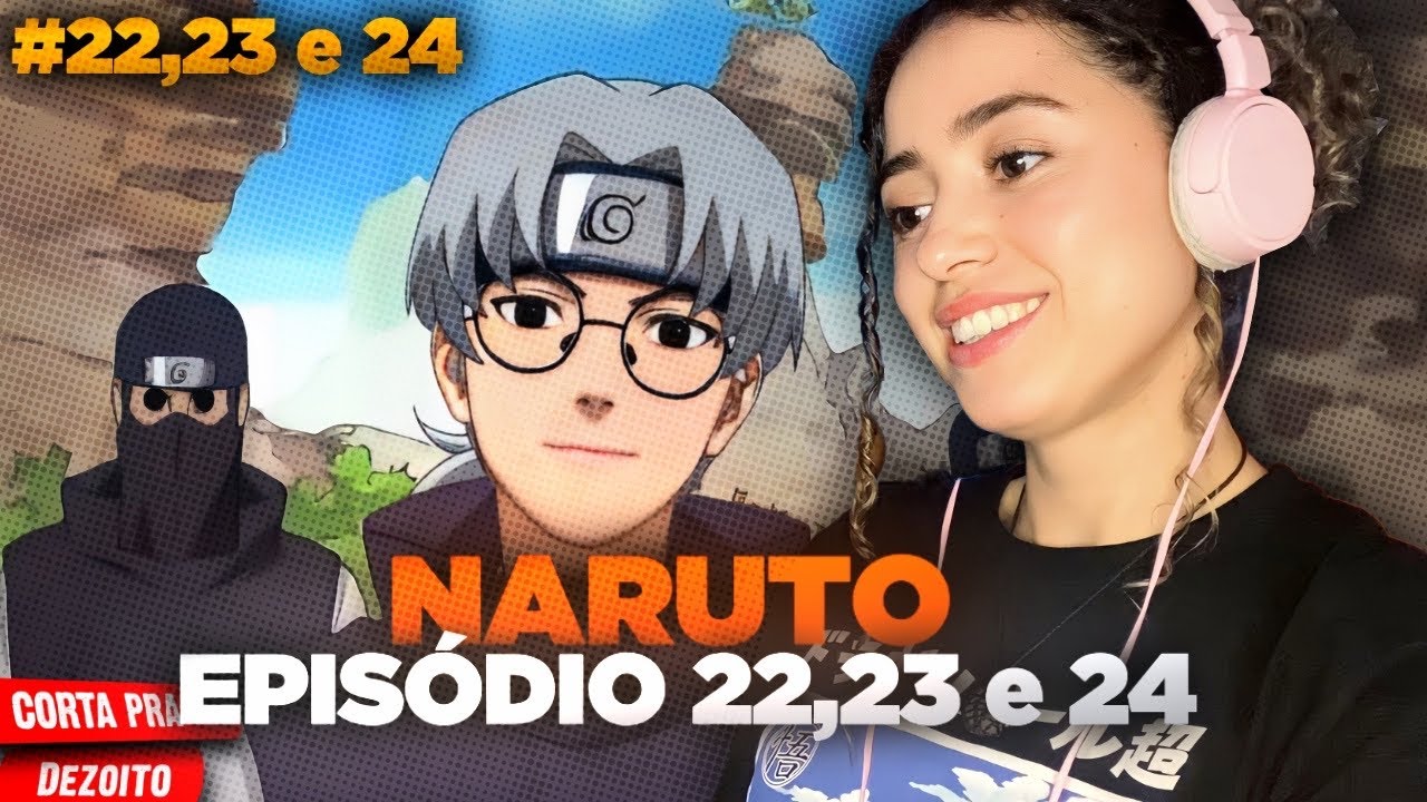 NARUTO CLÁSSICO - EP 122, 123 e 124 #react 