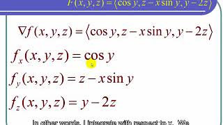 Showing that a 3 Dimensional Vector Field is Conservative and Finding its Potential Function