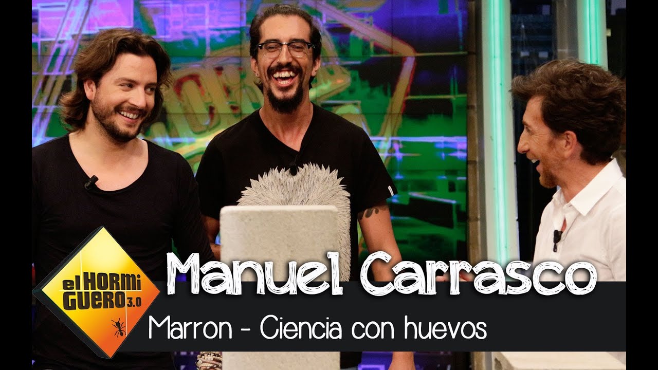 Manuel Carrasco y los huevos 'presionados' de Marron - El Hormiguero 3.0