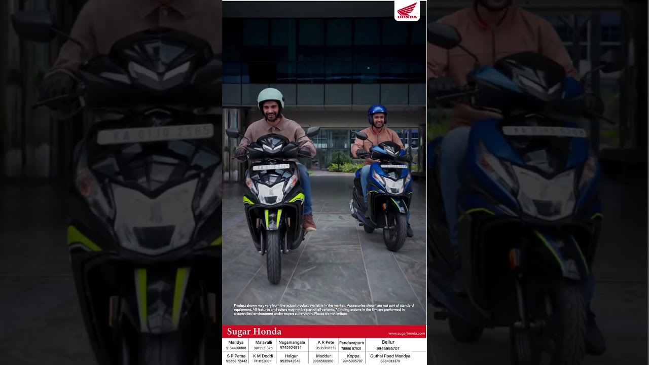 With Dio125's powerful muffler sound, make a statement with every turn!