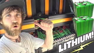 30,000 WATT Lithium Battery Install w/ JY Power Car Audio Batteries | Two Parallel Banks 12v Wiring