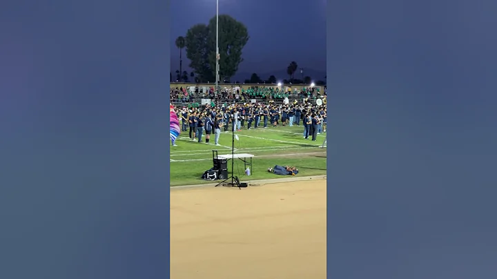 Cypress High School Band football game 10/6/23 #chsband #drumline #marchingband (Hayden)