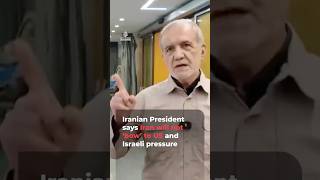 Iran will not ‘bow’ to US and Israeli pressure, Pezeshkian says  | AJ #shorts