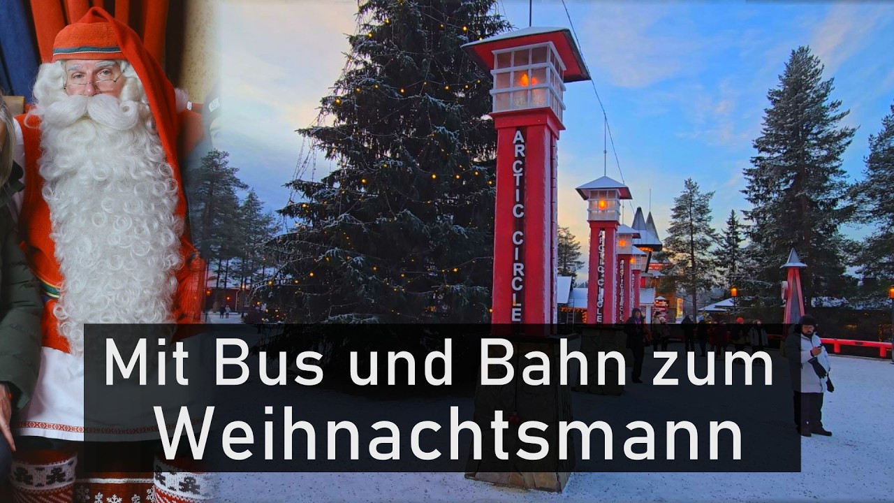 Zum Weihnachtsmann... aber nur mit Zug?