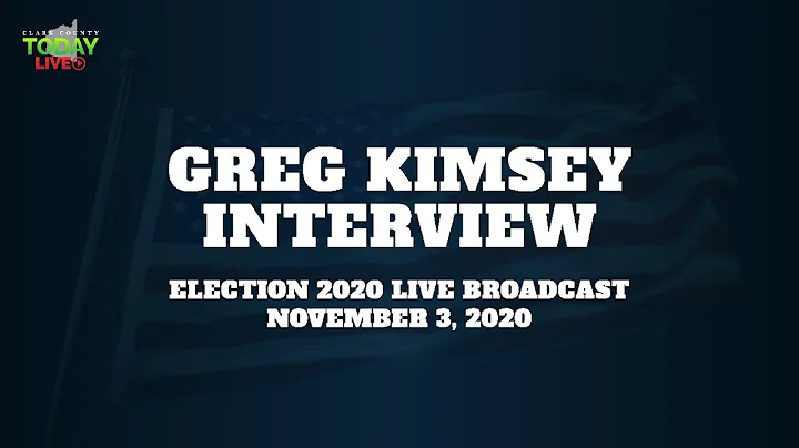 Election 2020 Clark County Auditor Greg Kimsey Int...
