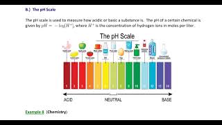 4.5.4 Richter and pH Scales