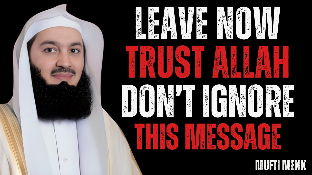 ALLAH IS CALLING YOU OUT, YOU CAN’T STAY ANYMORE | Mufti Menk