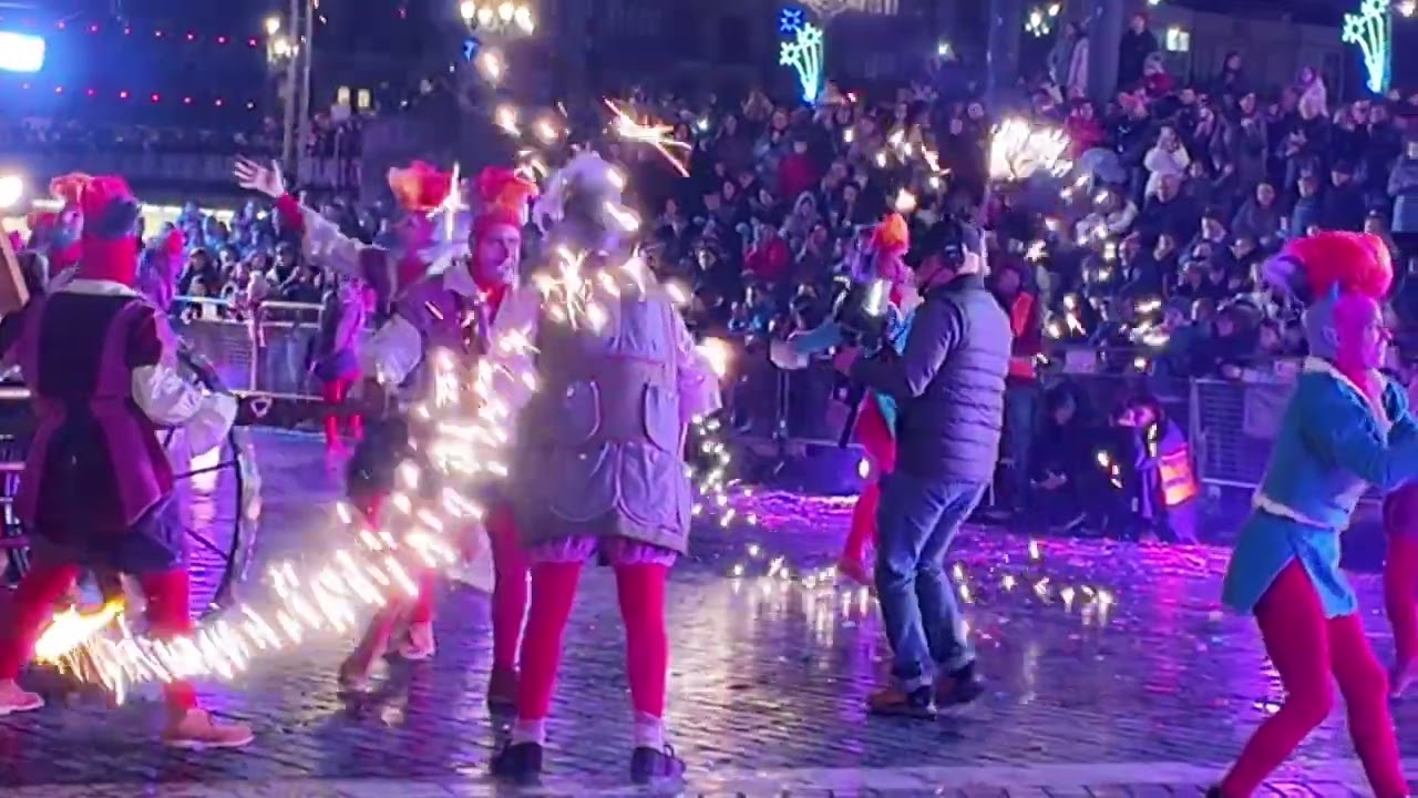 Olentzero 2024 en la Plaza del Arriaga (Bilbao)