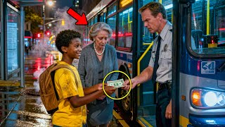 No One Noticed a Lost Old Lady, Until a Poor Black Boy Used His Last Bus Fare to Help Her Get Home
