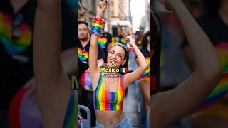 Top 10 Countries with Most LGBT Population #shorts